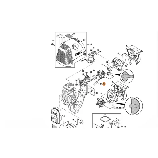 STIHL  Przewód impulsowy 4180 141 8600